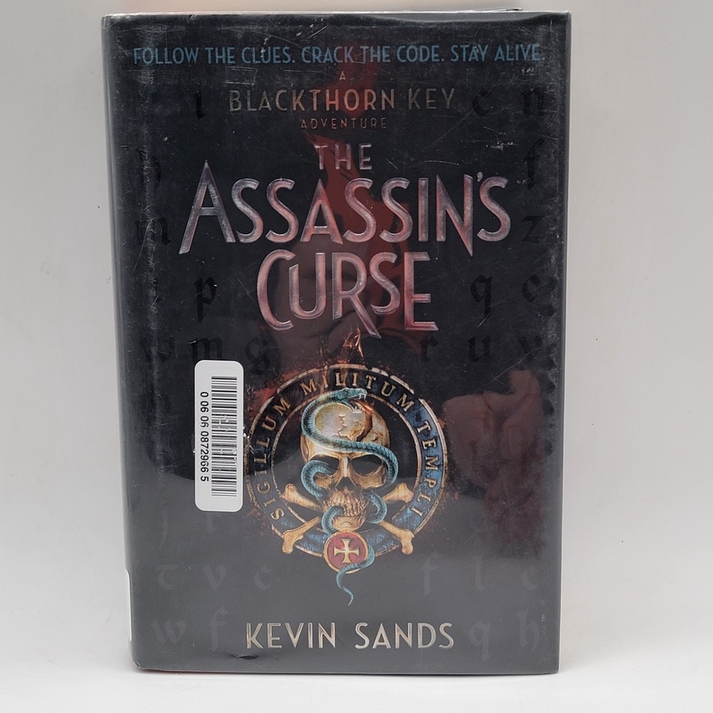 Kevin Sands The Assassin's Curse Hardcover 1st Edition 1st Print Ex-Lib Good